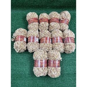 Paton Bohemian Super Bulky Abstract Amber Lot Of 11 Skeins New